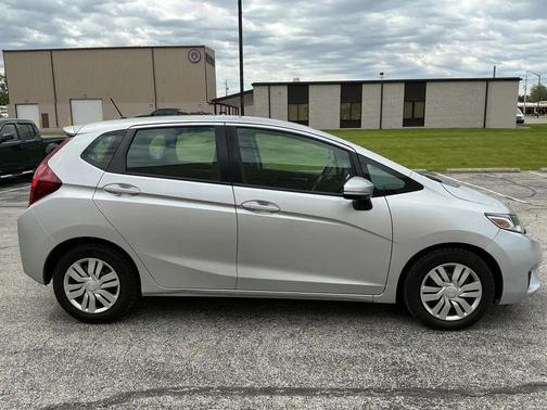 Alabaster Silver Metallic 2015 Honda Fit LX