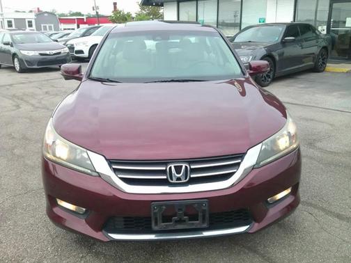 Maroon 2014 Honda Accord EX-L