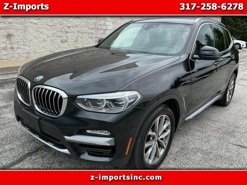 Black 2019 BMW X3 xDrive30i