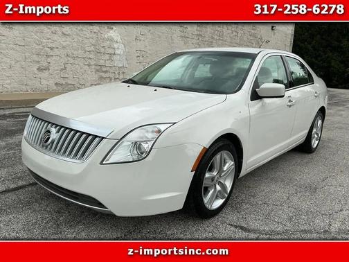 White 2010 Mercury Milan I4