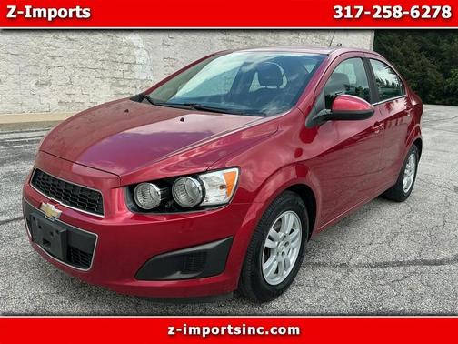 Red 2015 Chevrolet Sonic LT