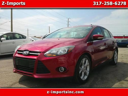 Ruby Red Tinted Clearcoat 2014 Ford Focus Titanium
