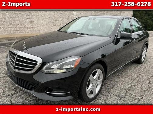 Black 2014 Mercedes-Benz E-Class E250 BlueTEC Sedan