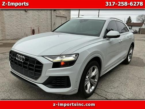 White 2019 Audi Q8 3.0T Premium Plus