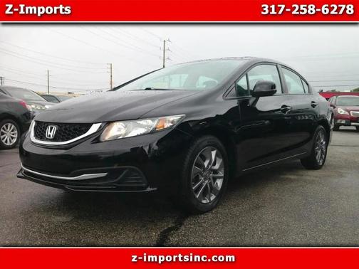 Crystal Black Pearl 2013 Honda Civic EX-L