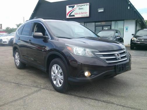 dark brown 2013 Honda CR-V EX-L