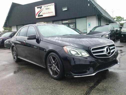 Black 2015 Mercedes-Benz E-Class 4MATIC