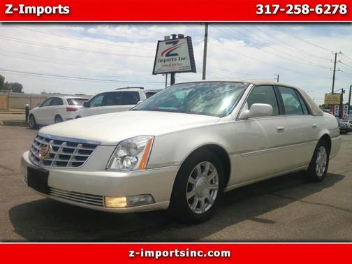 White 2010 Cadillac DTS Base