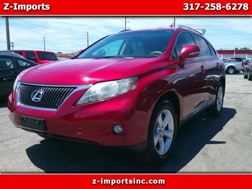 Matador Red Mica 2010 Lexus RX 350 Base