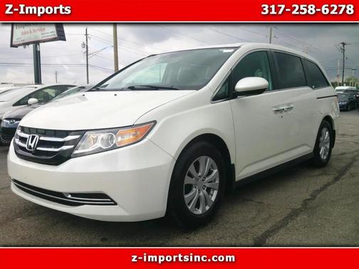 Pearl White 2015 Honda Odyssey EX-L
