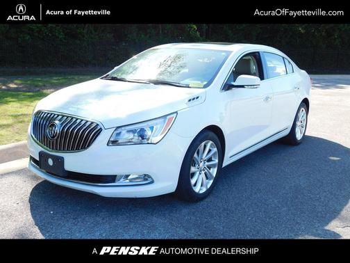 Summit White 2015 Buick LaCrosse Leather