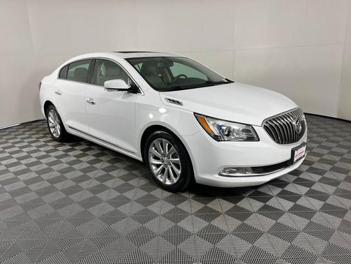 Summit White 2015 Buick LaCrosse Leather