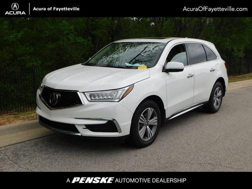 Platinum White Pearl 2020 Acura MDX 3.5L