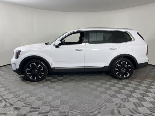 Glacial White Pearl 2025 Kia Telluride SX Prestige