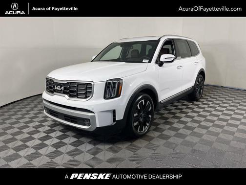 Glacial White Pearl 2025 Kia Telluride SX Prestige