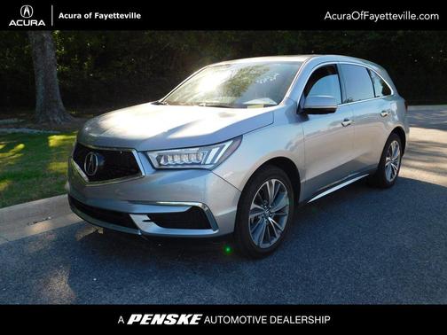 White Diamond Pearl 2017 Acura MDX 3.5L w/Technology Package