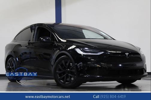 Solid Black 2023 Tesla Model X Standard Range
