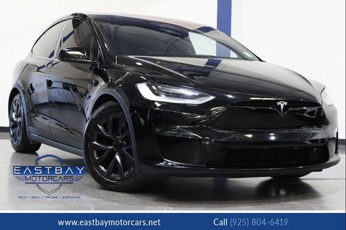 Solid Black 2023 Tesla Model X Standard Range