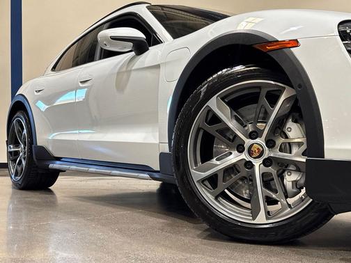 White 2023 Porsche Taycan Turbo