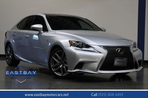 Silver 2015 Lexus IS 250 Base