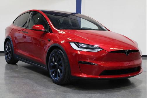 Red Multi-Coat 2023 Tesla Model X Dual Motor All-Wheel Drive
