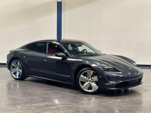 Volcano Grey Metallic 2020 Porsche Taycan 4S
