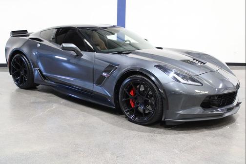 Watkins Glen Gray Metallic 2017 Chevrolet Corvette Grand Sport
