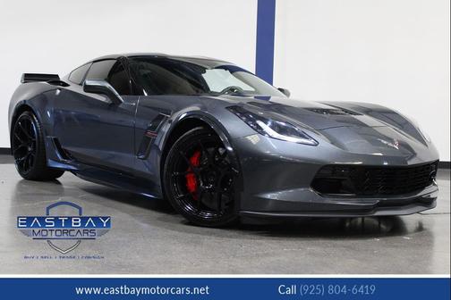 Watkins Glen Gray Metallic 2017 Chevrolet Corvette Grand Sport