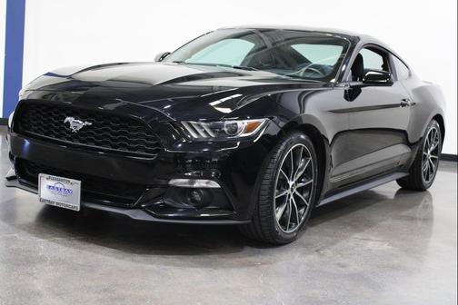Shadow Black 2017 Ford Mustang EcoBoost
