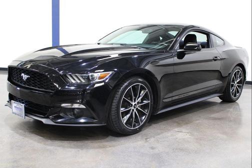 Shadow Black 2017 Ford Mustang EcoBoost