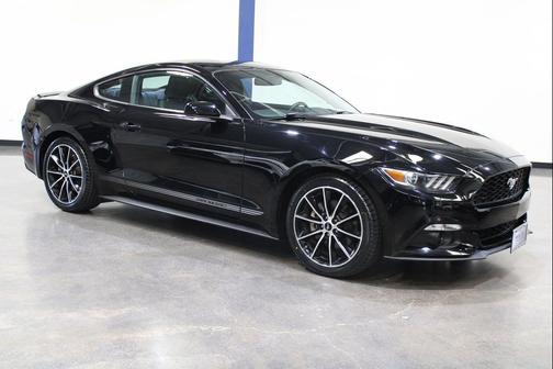 Shadow Black 2017 Ford Mustang EcoBoost