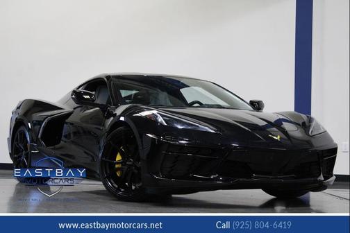 Black 2021 Chevrolet Corvette Stingray w/1LT