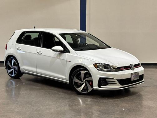 Pure White 2020 Volkswagen Golf GTI 2.0T S DSG