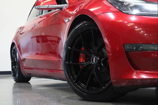 Red Multi-Coat 2020 Tesla Model 3 Performance