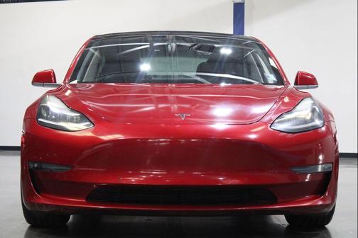 Red Multi-Coat 2020 Tesla Model 3 Performance