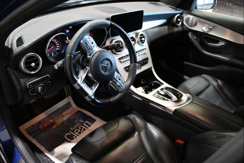 Blue 2019 Mercedes-Benz AMG C 63 S