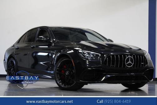 Black 2021 Mercedes-Benz AMG E 63 S 4MATIC+