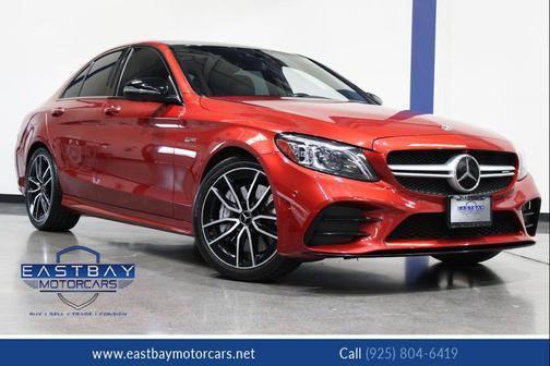 designo Cardinal Red 2019 Mercedes-Benz AMG C 43 4MATIC