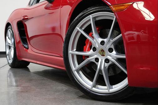 Red 2021 Porsche 718 Cayman S