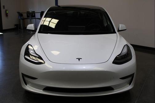 Pearl White Multi-Coat 2019 Tesla Model 3 Long Range