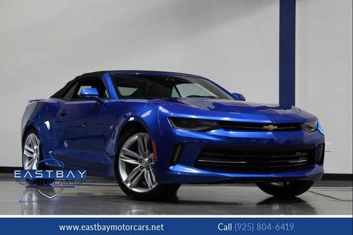 Hyper Blue Metallic 2017 Chevrolet Camaro 2LT