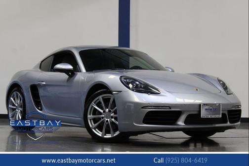 GT Silver Metallic 2018 Porsche 718 Cayman Base