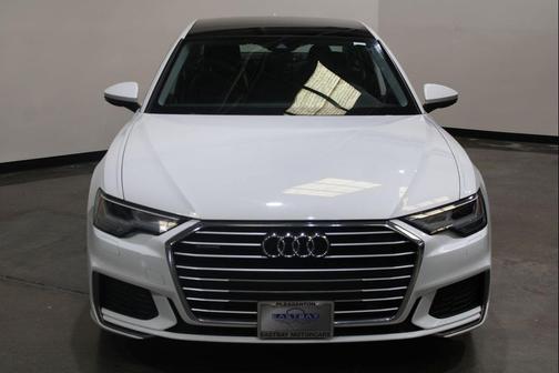 Glacier White 2019 Audi A6 55 Premium