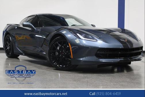 Shadow Gray Metallic 2019 Chevrolet Corvette Stingray