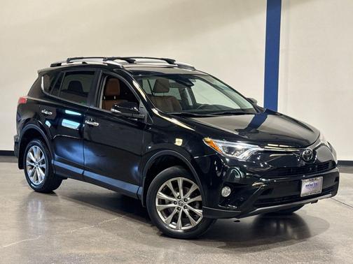 Black 2018 Toyota RAV4 Limited