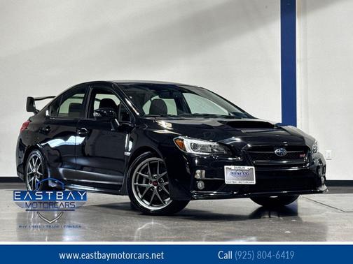 Crystal Black Silica 2015 Subaru WRX STI Limited