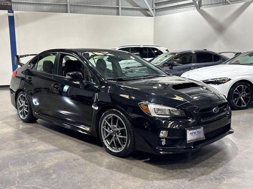 Crystal Black Silica 2015 Subaru WRX STI Limited