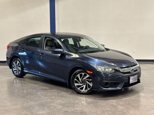 Modern Steel Metallic 2016 Honda Civic EX
