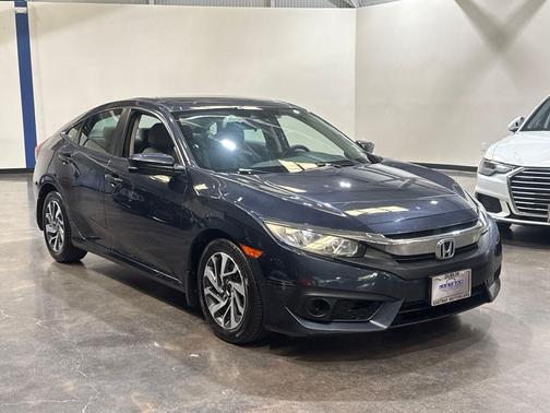 Modern Steel Metallic 2016 Honda Civic EX
