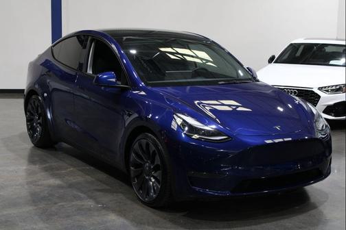 Deep Blue Metallic 2022 Tesla Model Y Performance Dual Motor All-Wheel Drive